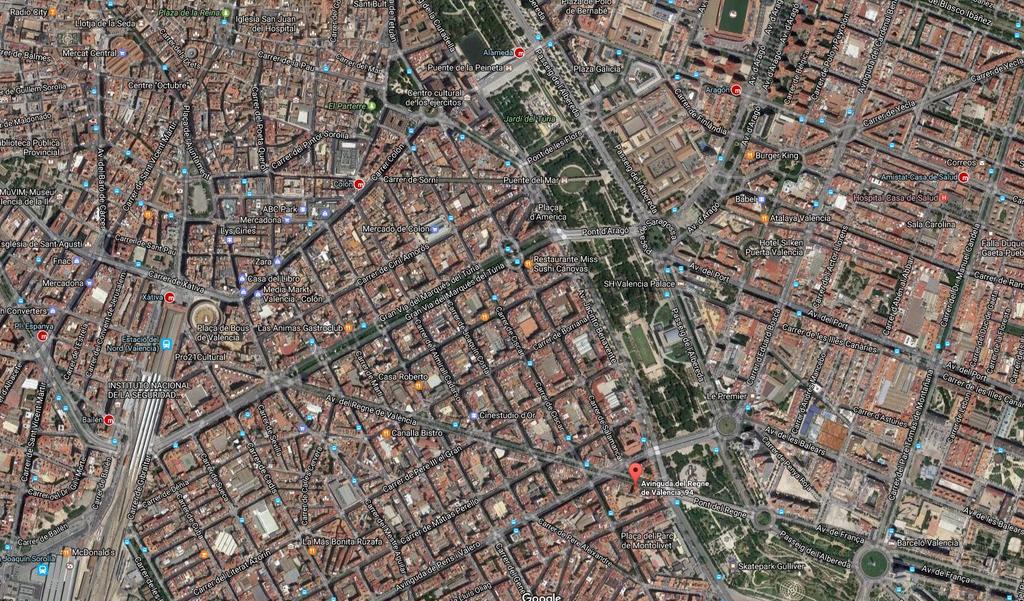 Valencia Centro Wifi Apartman Kültér fotó